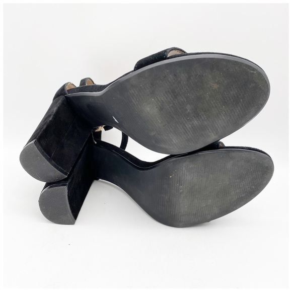 Steve Madden Carson Black‎ Suede Heels Size 11 - Picture 9 of 11